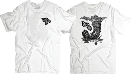 GHOSTSHIP WRECKING SHIPS SS TSHIRT SMALL WHITE
