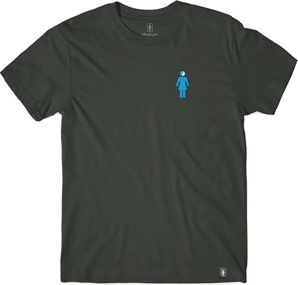GIRL DIALOG SS TSHIRT SMALL TAR BLACK