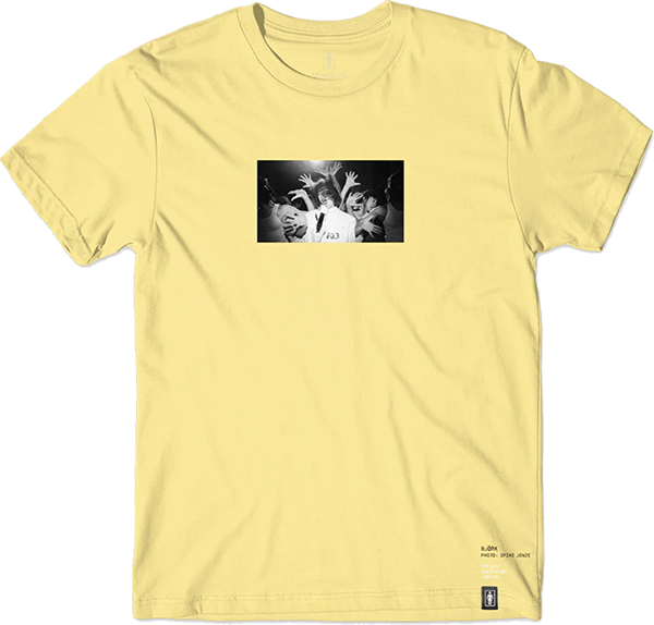 GIRL KAREN O SS TSHIRT XLARGE YELLOW