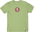 GIRL L7 LOGO SS TSHIRT MEDIUM PISTACHIO GRN