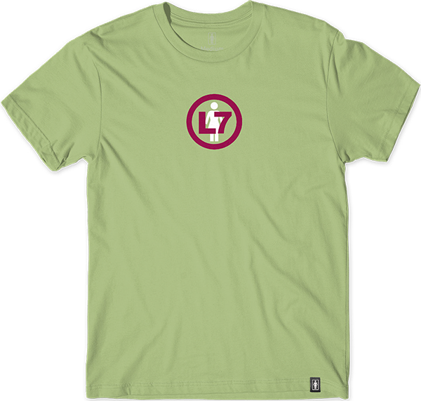 GIRL L7 LOGO SS TSHIRT XLARGE PISTACHIO GRN