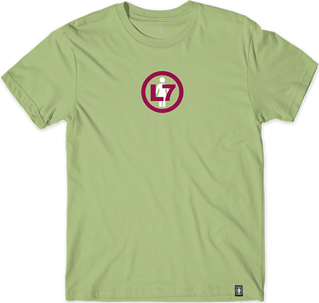 GIRL L7 LOGO SS TSHIRT XLARGE PISTACHIO GRN