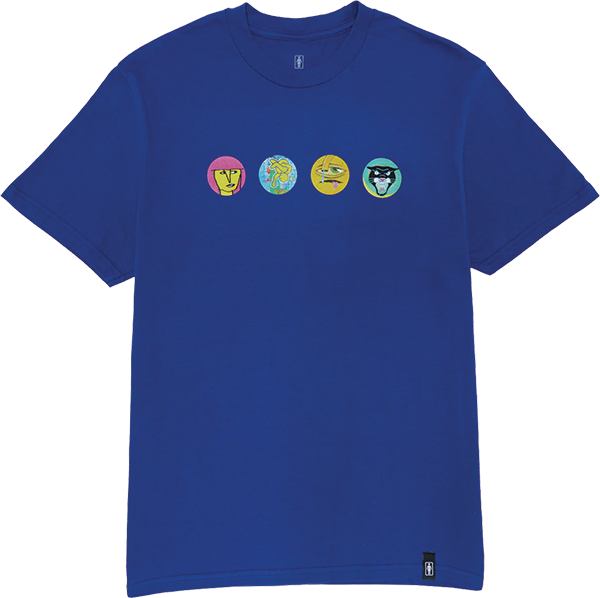GIRL LEGENDS HEADS SS TSHIRT MEDIUM-BLUE