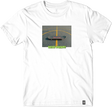 GIRL YEAH RIGHT BOARD SS TSHIRT SMALL WHITE