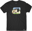 GIRL YEAH RIGHT OWEN SS TSHIRT XLARGE BLACK