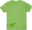GIRL YEAH RIGHT SHADOW SS TSHIRT SMALL LIME GREEN