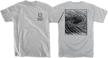 GLASS TSHIRT HOUSE ABYSS TSHIRT SS TSHIRT MEDIUM CHARCOAL