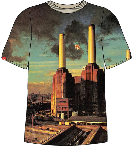 HABITAT FLOYD ANIMALS SS TSHIRT LARGE COVER ART