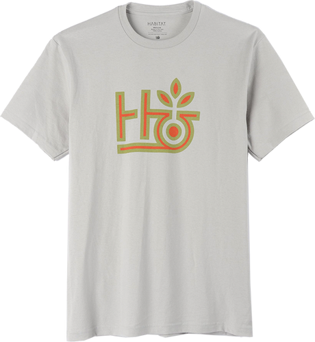 HAB POD CLASSIC SS TSHIRT MEDIUM SILVER GRN RED