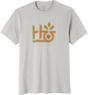 HAB POD CLASSIC SS TSHIRT MEDIUM SILVER GRN RED