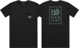 HABITAT POD STACKED POCKET SS TSHIRT SMALL BLACK