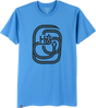 HABITAT SERPENT SS TSHIRT MEDIUM ARTIC BLUE