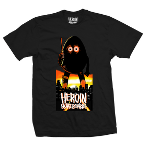 HEROIN APOCALYPSE SS TSHIRT LARGE BLK
