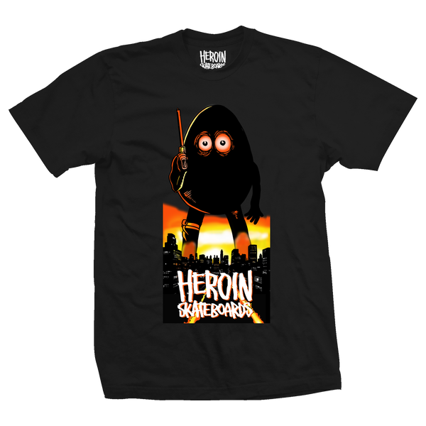 HEROIN APOCALYPSE SS TSHIRT LARGE BLK