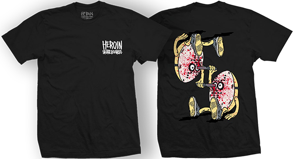 HEROIN CURB KILLER 3 SS MEDIUM BLK