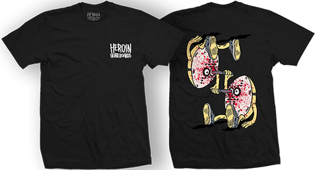 HEROIN CURB KILLER 3 SS MEDIUM BLK