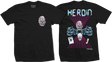 HEROIN JUNKYARD SS TSHIRT SMALL BLK