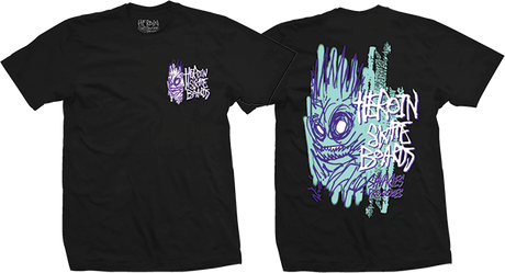 HEROIN SAVAGES SS TSHIRT MEDIUM BLK
