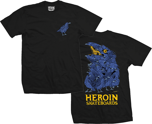 HEROIN CROW SS MEDIUM BLACK