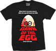 HEROIN DAWN OF THE EGG SS TSHIRT MEDIUM BLK