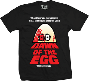 HEROIN DAWN OF THE EGG SS TSHIRT LARGE BLK