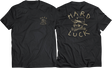 HARD LUCK OG LOGO SS SMALL BLK/GOLD
