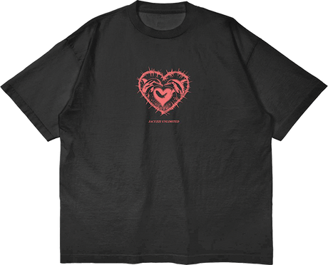 JACUZZI DOLPHIN LOGO SS TSHIRT LARGE BLACK