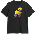 JACUZZI DUCK SS TSHIRT MEDIUM  BLACK