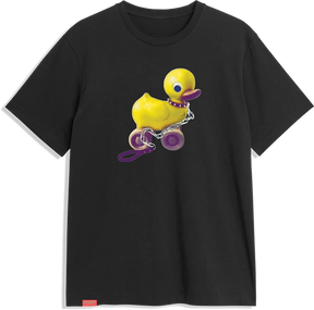 JACUZZI DUCK SS TSHIRT MEDIUM  BLACK