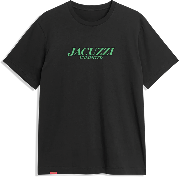 JACUZZI FLAVOR SS TSHIRT MEDIUM BLACK