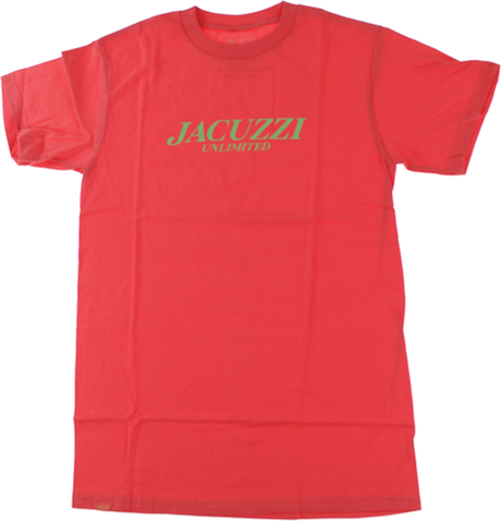 JACUZZI FLAVOR SS TSHIRT MEDIUM-CORAL SILK