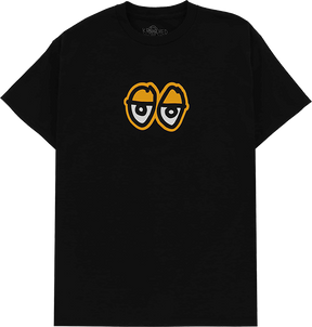 KROOKED EYES LG SS TSHIRT XLARGE BLK/GLD
