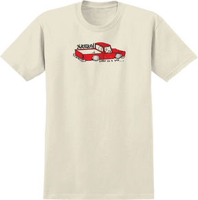 KROOKED DOUBLE OK SS TSHIRT MEDIUM CREAM