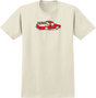KROOKED DOUBLE OK SS TSHIRT MEDIUM CREAM