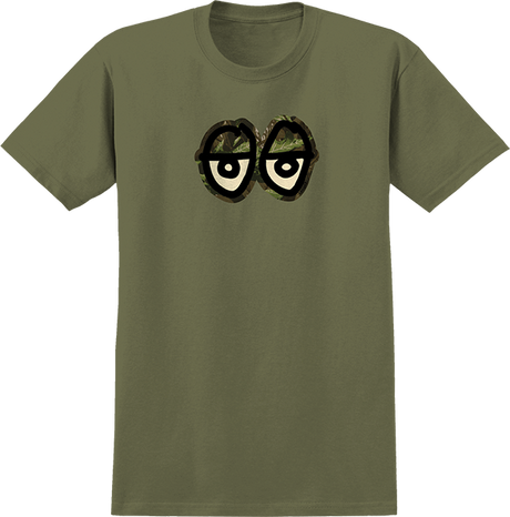 KROOKED EYES CAMO SS TSHIRT XXL-MILITARY GREEN