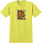 KROOKED FLOWER FRAME SS TSHIRT SMALL CORNSILK YEL