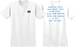 KROOKED NEW TRICKS SS TSHIRT XLARGE WHT/BLU/BLK/WHT