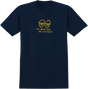 KROOKED TWO EYES SS TSHIRT LARGE TRUE NAVY/YEL