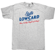 LOWCARD NATTY LOGO SS TSHIRT XLARGE HEATHER GREY