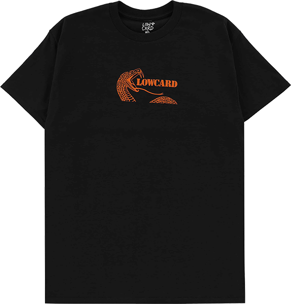 LOWCARD SNAKE BITE SS TSHIRT SMALL BLACK