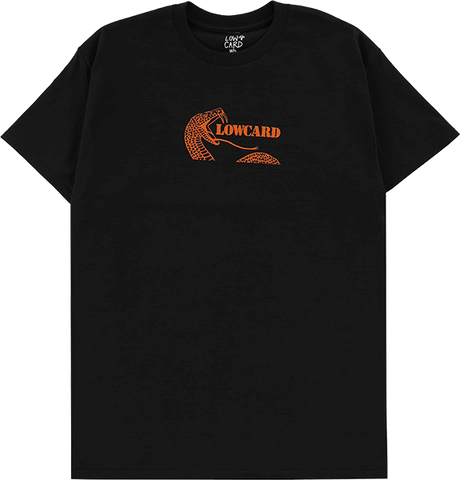 LOWCARD SNAKE BITE SS TSHIRT MEDIUM BLACK