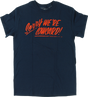 LOWCARD SORRY SS TSHIRT SMALL NAVY