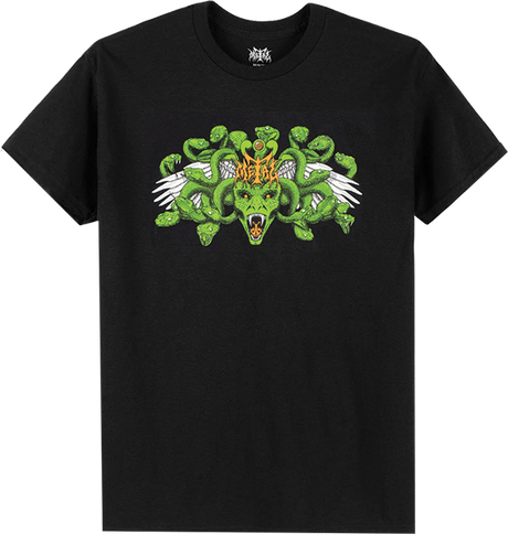METAL MEDUSA SS TSHIRT LARGE BLACK