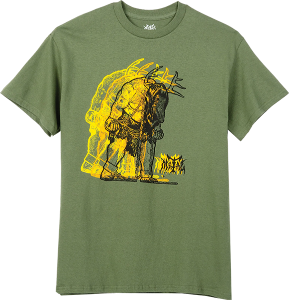 METAL WENDIGO SS TSHIRT MEDIUM ARMY