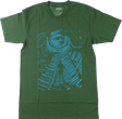 OPERA SLITHER SS TSHIRT SMALL DARK GREEN