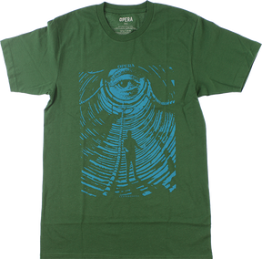 OPERA SLITHER SS TSHIRT XLARGE DARK GREEN