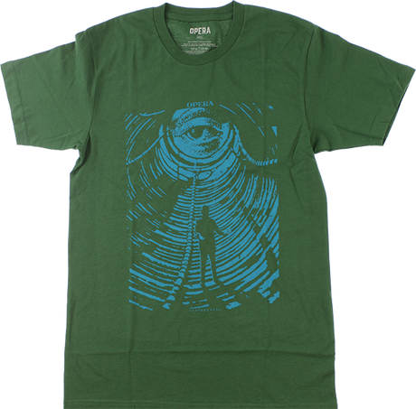 OPERA SLITHER SS TSHIRT XLARGE DARK GREEN
