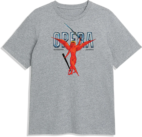 OPERA SWORD SS TSHIRT XLARGE-HEATHER GREY