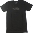 PEPPER LOGO SS TSHIRT SMALL BLACK