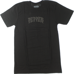 PEPPER LOGO SS TSHIRT XLARGE BLACK